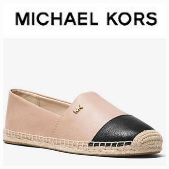 Michael Kors Kendrick Leather Slip-On Espadrille - Picture 1 of 9